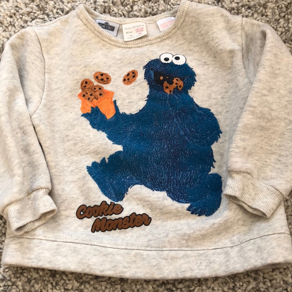 Cookie Monster sweatshirt